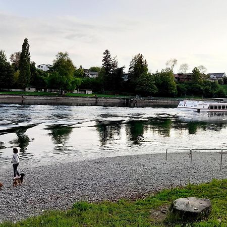 Ferienwohnung Am Kurpark, Gailingen Dış mekan fotoğraf