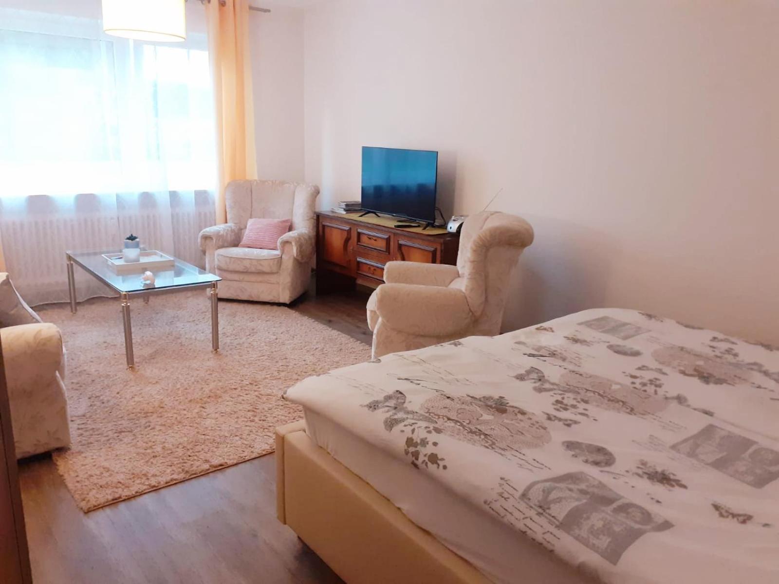 Ferienwohnung Am Kurpark, Gailingen Dış mekan fotoğraf